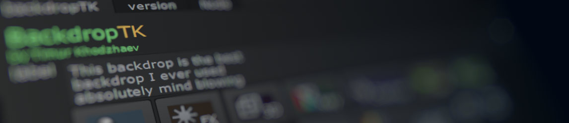 toolsTK: improved backdrop for Nuke – Timur Khodzhaev Compositing ...